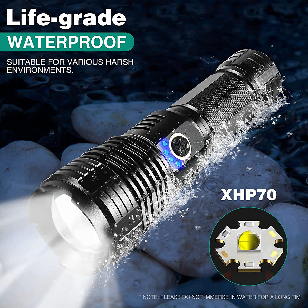 Led Flashlight for Outdoor Campaign
