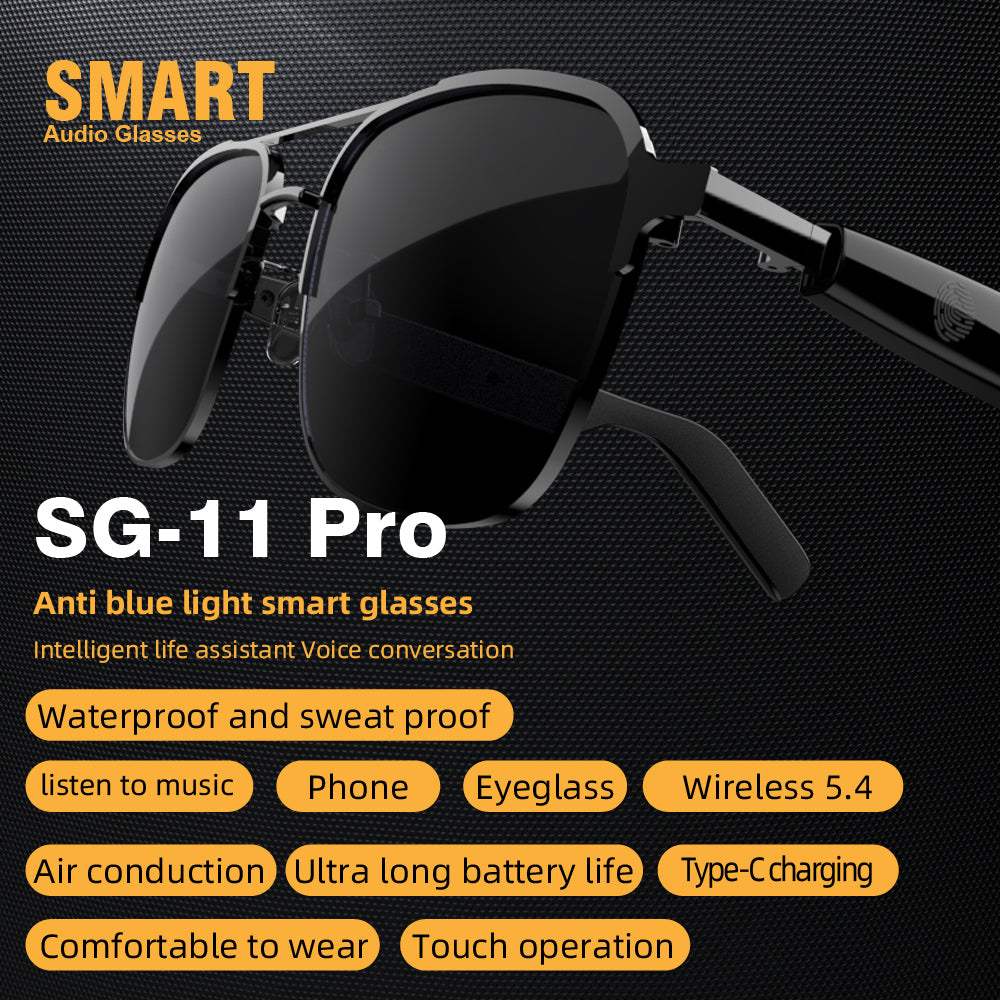 Smart Bluetooth Wireless AI Sunglass