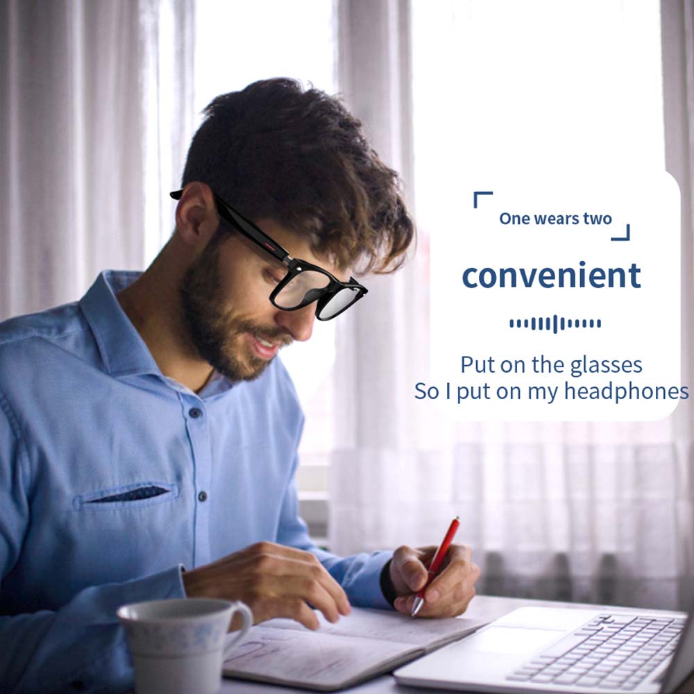 Bluetooth Wireless AI Translation Smart Sunglasses