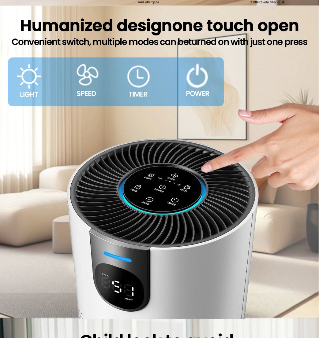 Portable HEPA13 Air Purifier
